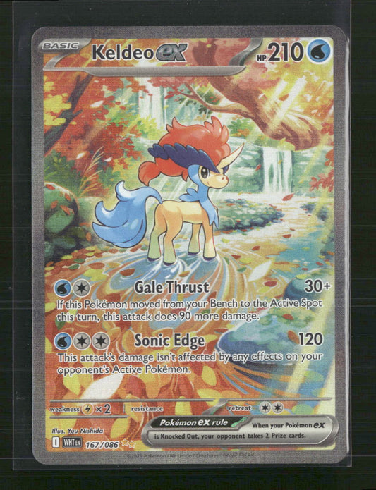 Keldeo ex SV: White Flare #167/086