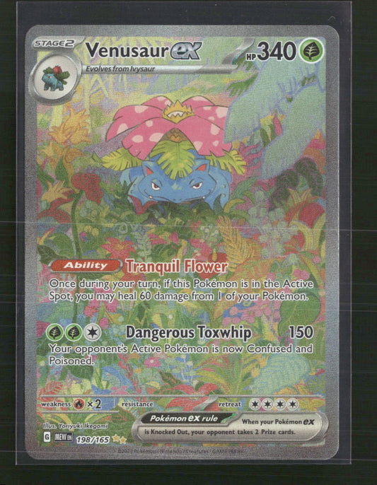 Venusaur ex SV: Scarlet & Violet 151 #198/165