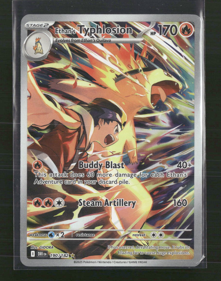 Ethan's Typhlosion SV10: Destined Rivals #190/182