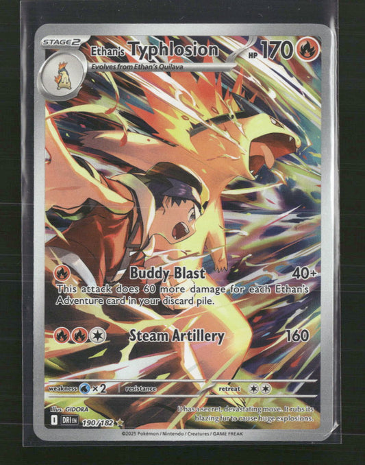 Ethan's Typhlosion SV10: Destined Rivals #190/182