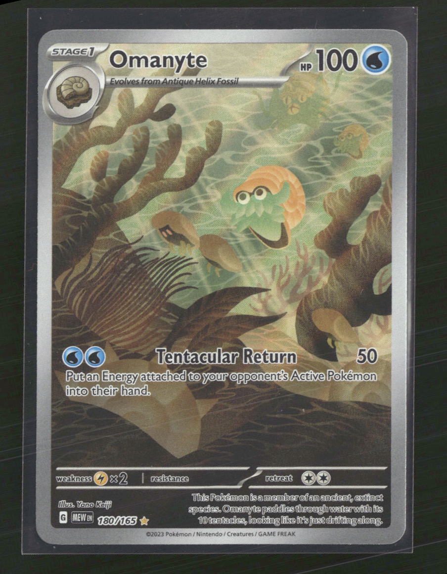 Omanyte SV: Scarlet & Violet 151 #180/165