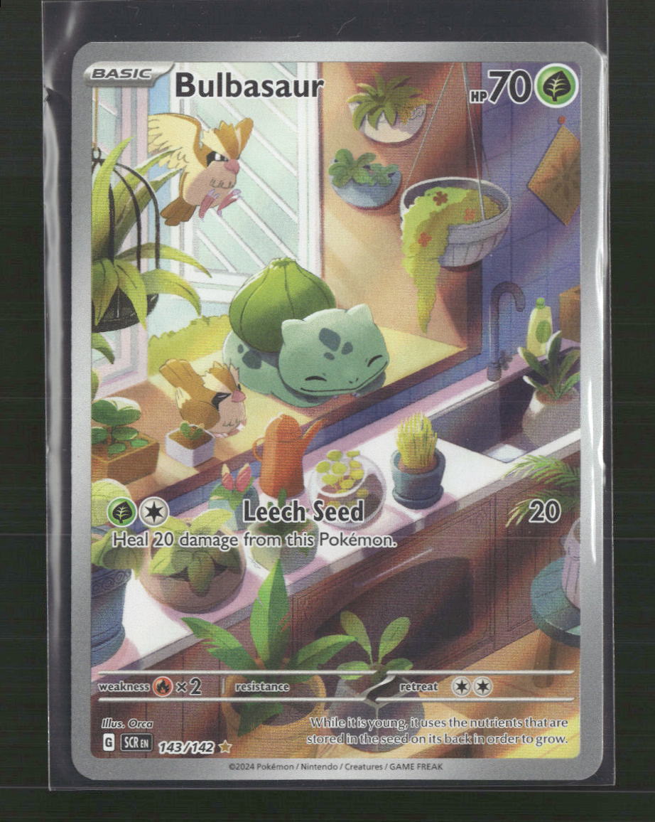 Bulbasaur SV07: Stellar Crown #143/142