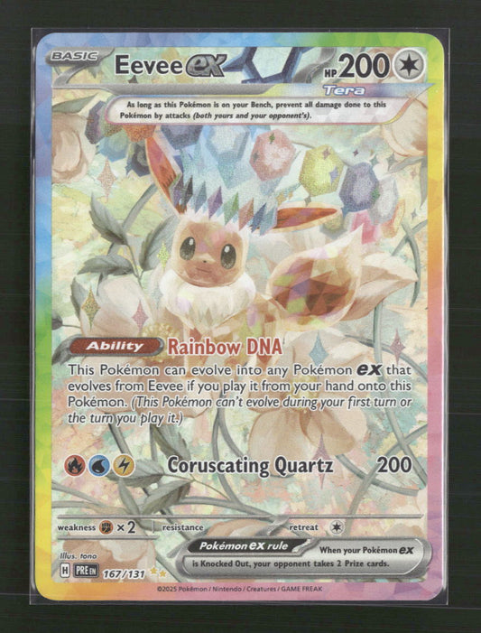 Eevee ex SV: Prismatic Evolutions #167/131
