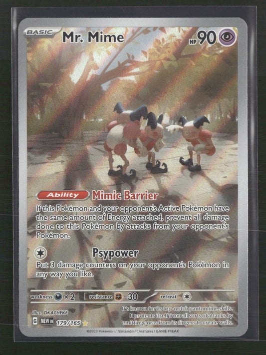 Mr. Mime SV: Scarlet & Violet 151 #179/165