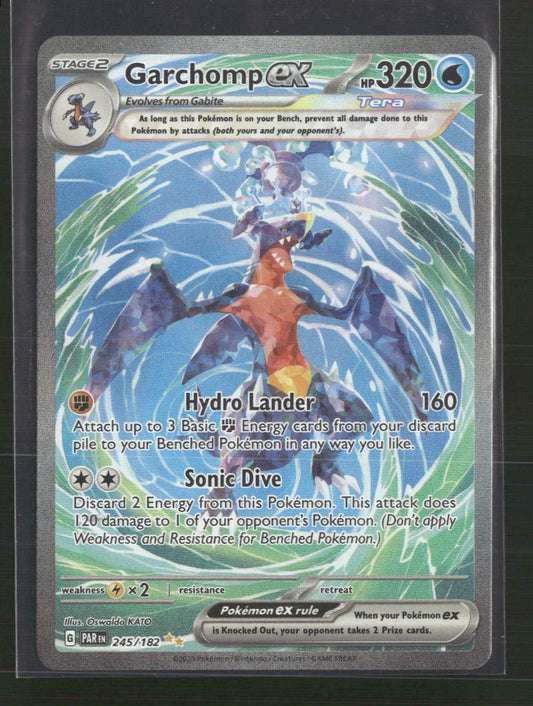 Garchomp ex SV04: Paradox Rift #245/182