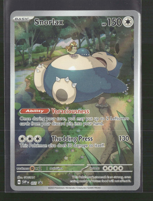 Snorlax SV: Scarlet & Violet Promo Cards #051