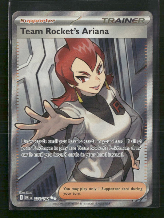 Team Rocket's Ariana SV10: Destined Rivals #224/182