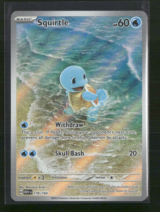 Squirtle SV: Scarlet & Violet 151 #170/165