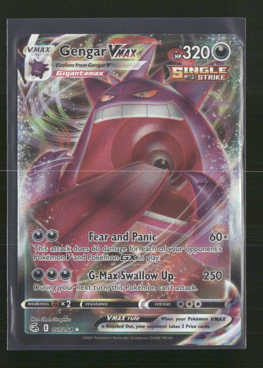 Gengar VMAX SWSH08: Fusion Strike #157/264
