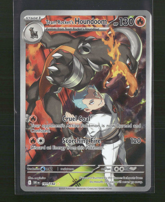 Team Rocket's Houndoom SV10: Destined Rivals #191/182