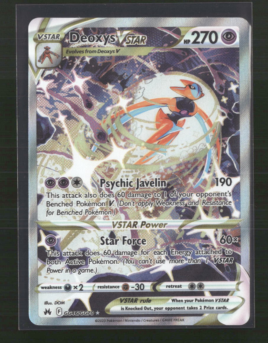 Deoxys VSTAR Crown Zenith: Galarian Gallery #GG46/GG70