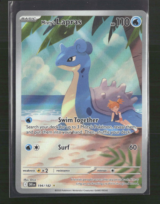 Misty's Lapras SV10: Destined Rivals #194/182