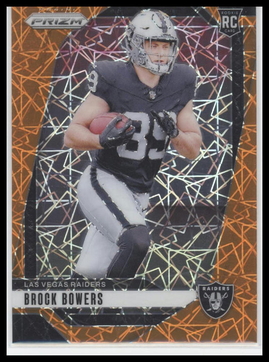 Brock Bowers 2024 Panini Prizm #315 Lazer