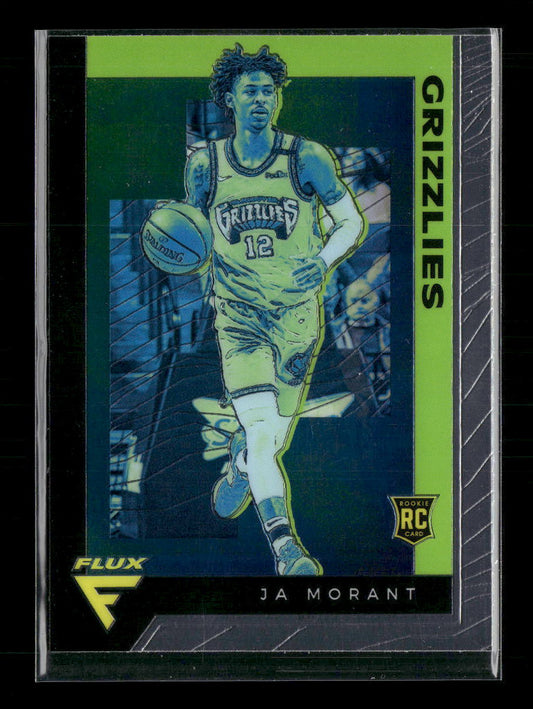 Ja Morant 2019-20 Panini Chronicles #595 Green