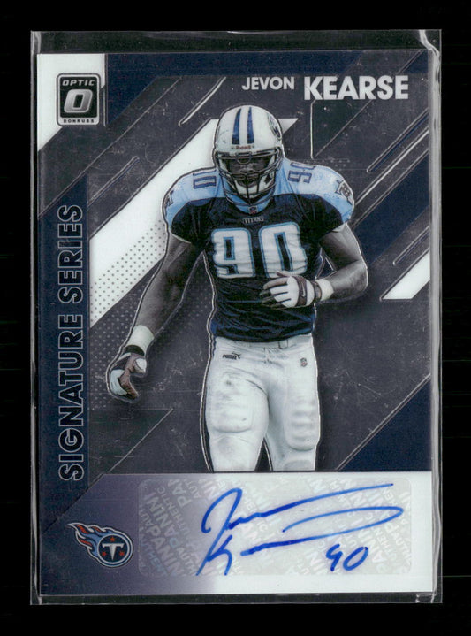 2020 Panini Donruss Optic Signature Series Jevon Kearse #SS-JK Auto