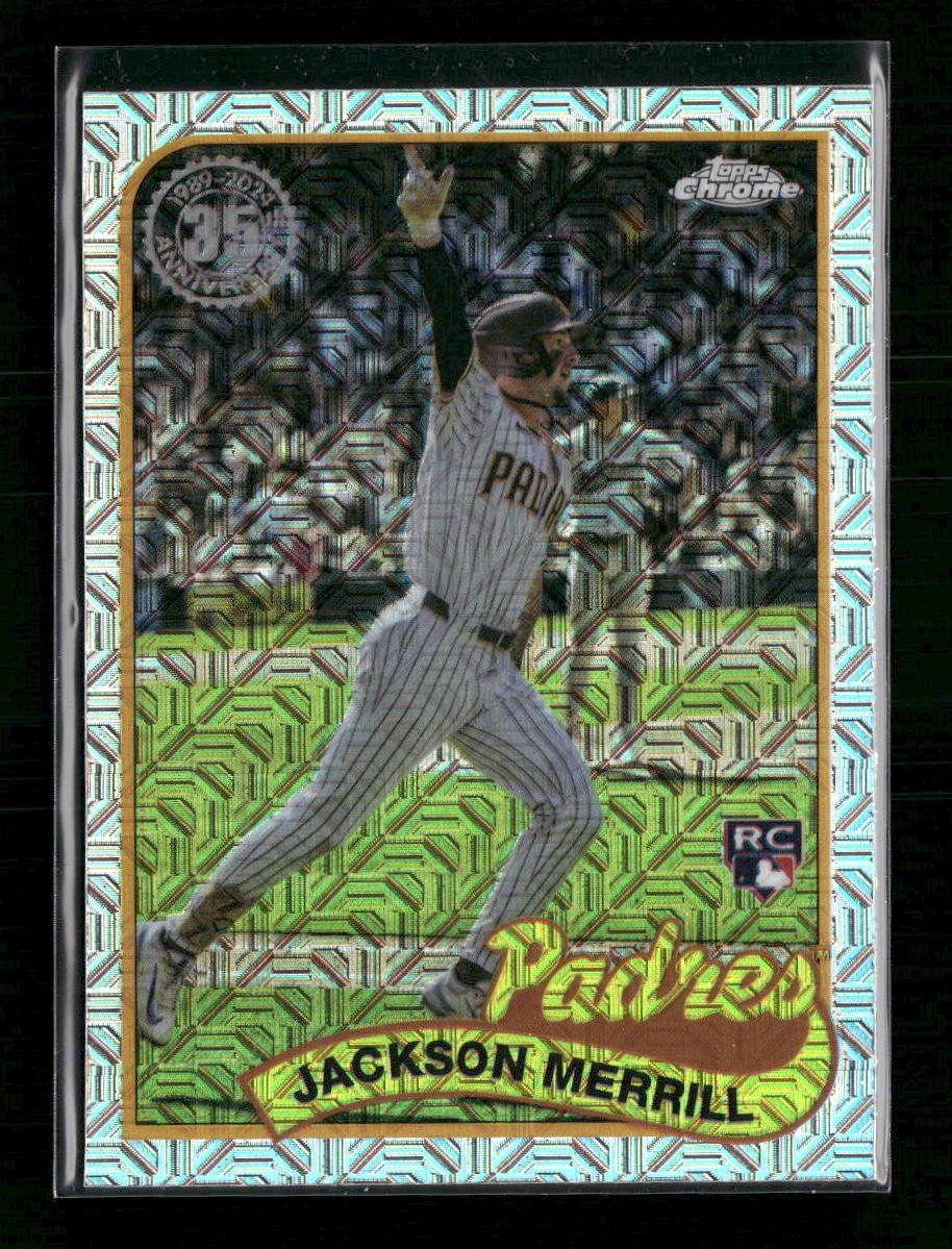 Jackson Merrill 2024 Topps #T89CU-79 1989 Topps 35th Anniversary Chrome