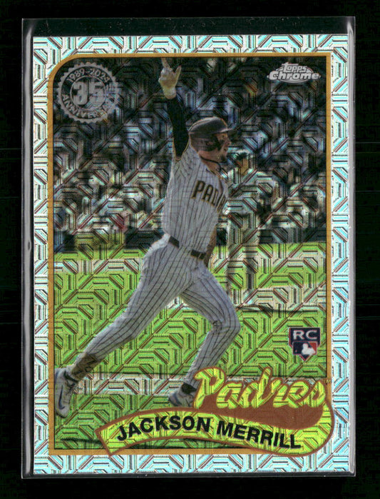 Jackson Merrill 2024 Topps #T89CU-79 1989 Topps 35th Anniversary Chrome