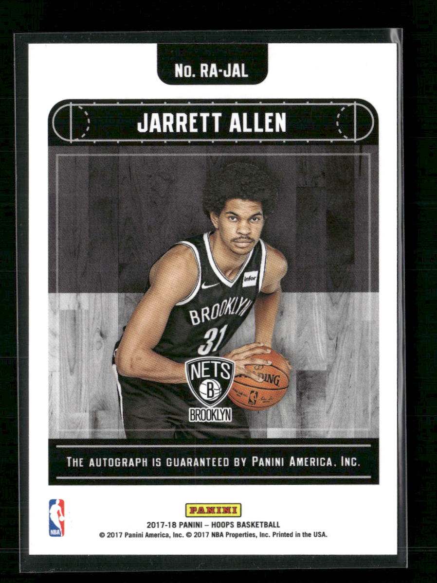 Jarrett Allen 2017-18 Hoops #RA-JAL Rookie Autographs
