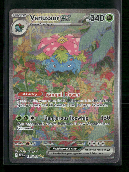 Venusaur ex SV: Scarlet & Violet 151 #198/165
