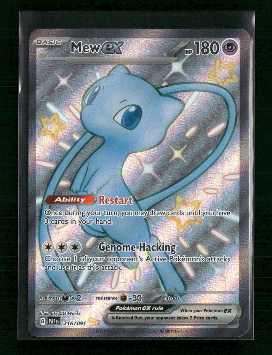 Mew ex SV: Paldean Fates #216/091