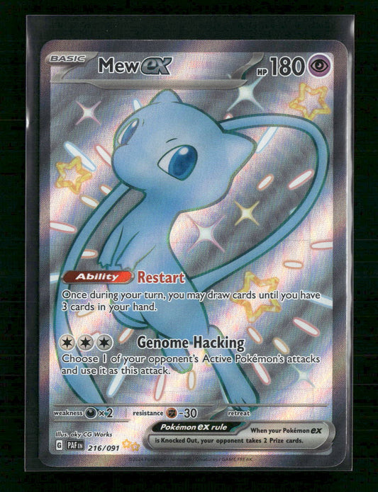 Mew ex SV: Paldean Fates #216/091
