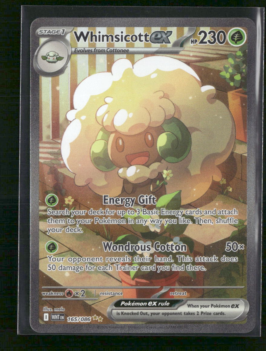 Whimsicott ex SV: White Flare #165/086