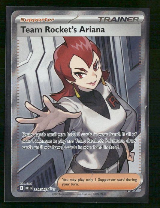 Team Rocket's Ariana SV10: Destined Rivals #224/182