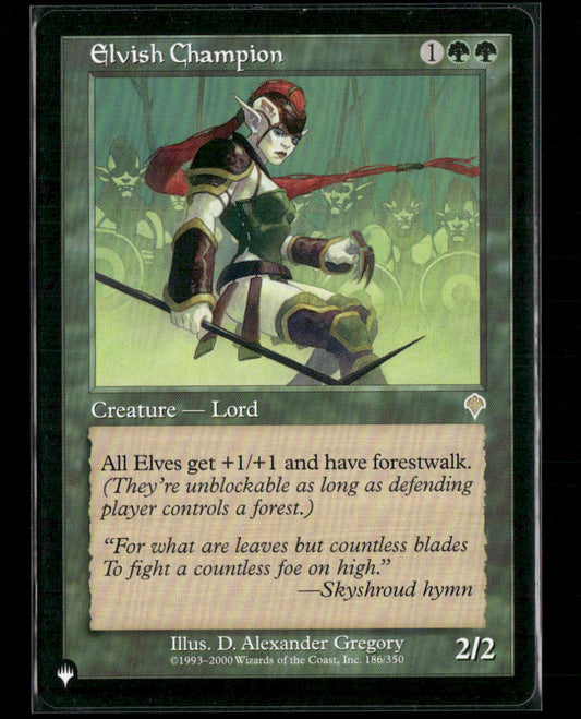Elvish Champion Invasion #186