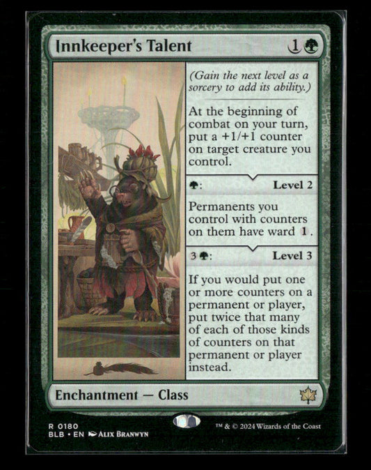 Innkeeper's Talent Prerelease Cards #180
