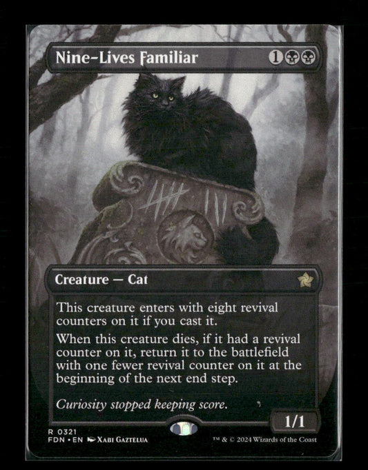 Nine-Lives Familiar (Borderless) Foundations #321