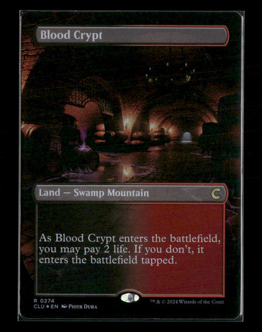 Blood Crypt (Borderless) Ravnica: Clue Edition #274
