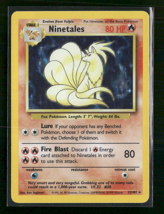 Ninetales Base Set #012/102