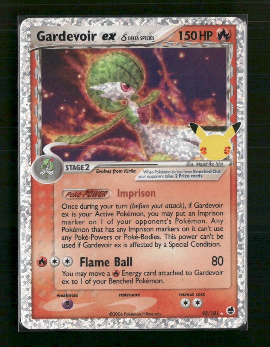 Gardevoir ex (Delta Species) Celebrations: Classic Collection #93/101
