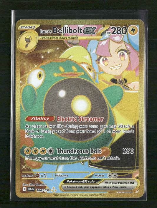 Iono's Bellibolt ex SV09: Journey Together #188/159