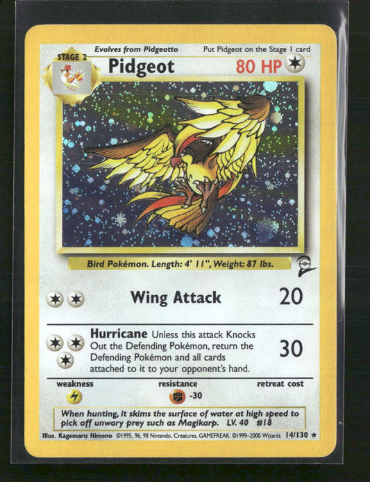 Pidgeot Base Set 2 #014/130