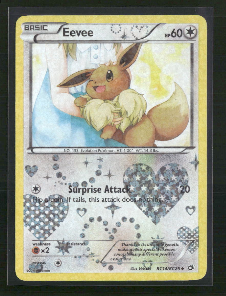 Eevee Legendary Treasures: Radiant Collection #RC14/RC25