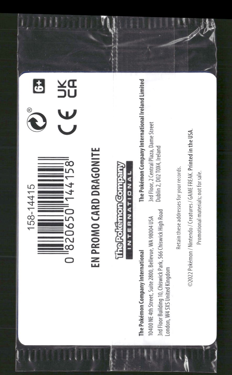 Dragonite Miscellaneous Cards & Products #131/195