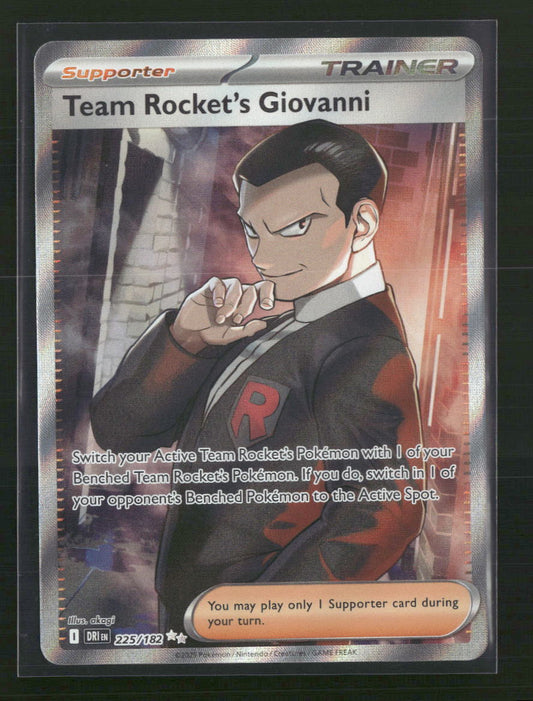 Team Rocket's Giovanni SV10: Destined Rivals #225/182