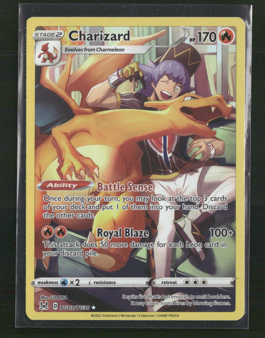 Charizard SWSH11: Lost Origin Trainer Gallery #TG03/TG30