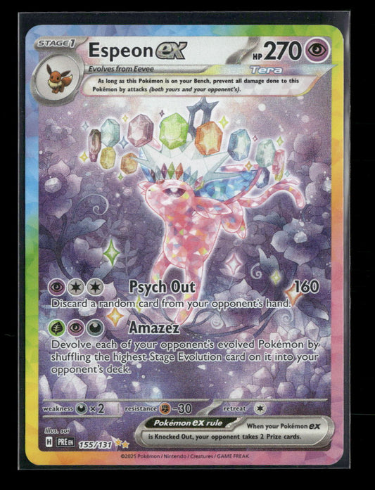 Espeon ex SV: Prismatic Evolutions #155/131