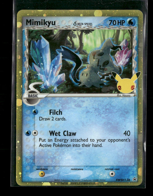 Mimikyu (Delta Species) SWSH: Sword & Shield Promo Cards #SWSH136