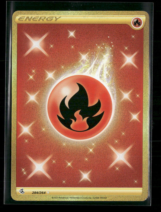 Fire Energy (Secret) SWSH08: Fusion Strike #284/264