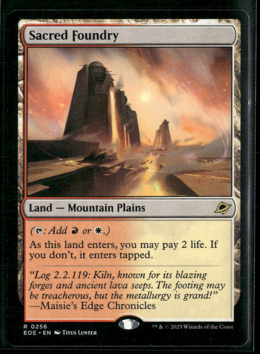 Sacred Foundry Edge of Eternities #256