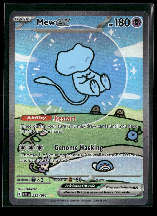 Mew ex SV: Paldean Fates #232/091