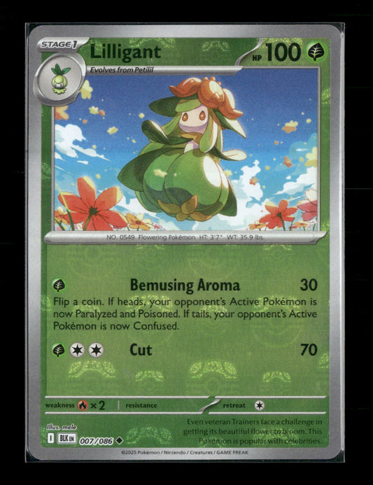 Lilligant (Master Ball Pattern) SV: Black Bolt #007/086