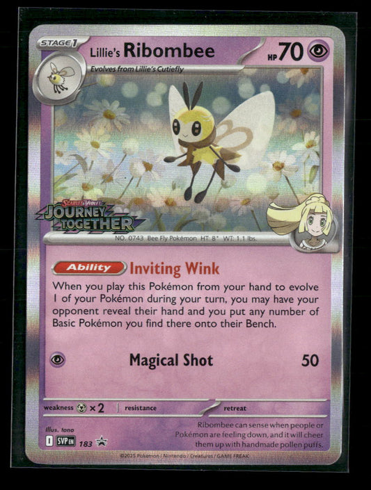 Lillie's Ribombee SV: Scarlet & Violet Promo Cards #183