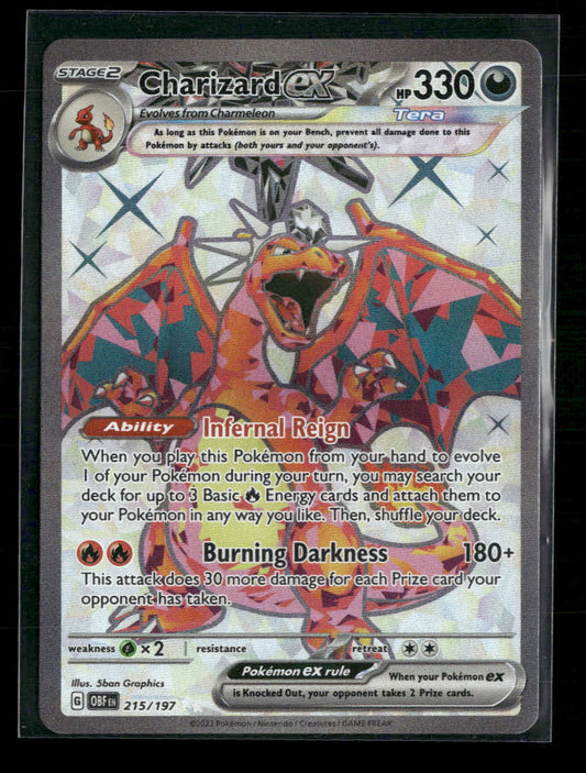 Charizard ex SV03: Obsidian Flames #215/197