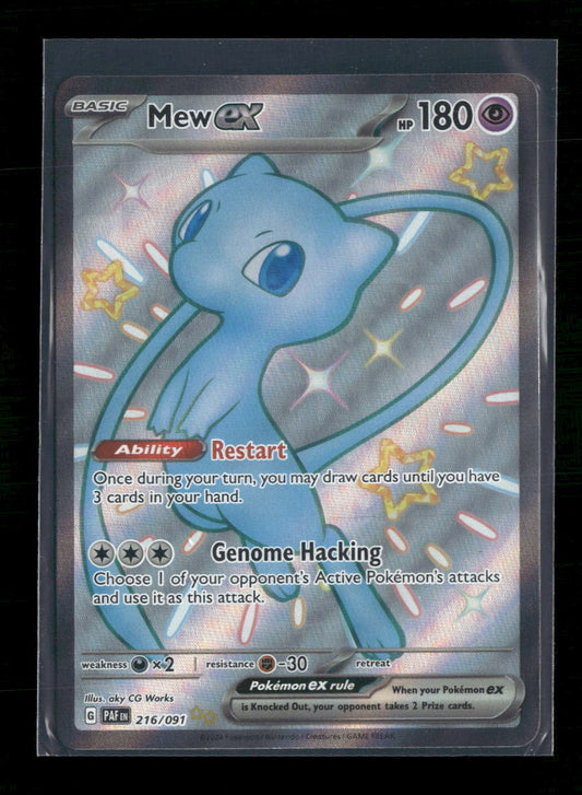 Mew ex SV: Paldean Fates #216/091