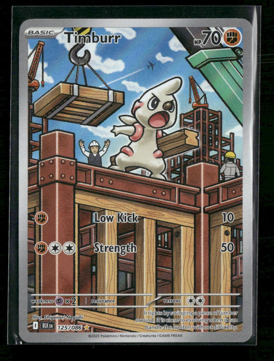 Timburr SV: Black Bolt #125/086