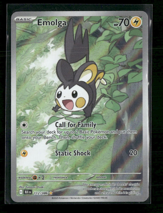 Emolga SV: Black Bolt #112/086